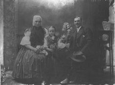 Rodinná foto, okolo roku 1913